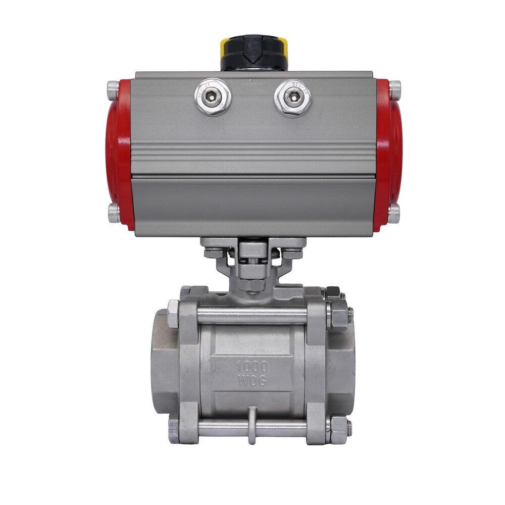 Pneumatic Ball Valve G3'' Stainless Steel Spring Closing