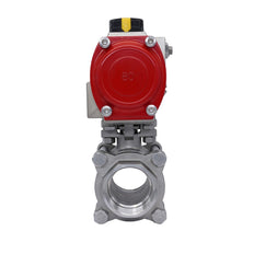 Pneumatic Ball Valve G2'' Stainless Steel Spring Opening