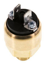 0.3 tot 2bar NC Messing Drukschakelaar G1/8'' 42VAC/DC Platte Stekker