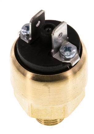 0.3 tot 2bar NC Messing Drukschakelaar G1/8'' 42VAC/DC Platte Stekker