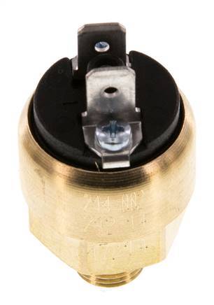 0.3 tot 2bar NC Messing Drukschakelaar G1/8'' 42VAC/DC Platte Stekker