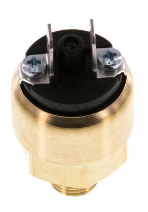 0.3 tot 2bar NC Messing Drukschakelaar G1/8'' 42VAC/DC Platte Stekker