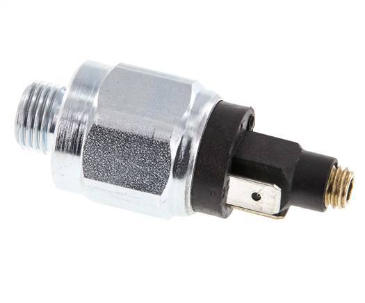 0.5 tot 2bar NC Staal Drukschakelaar G1/4'' 42VAC Platte Stekker