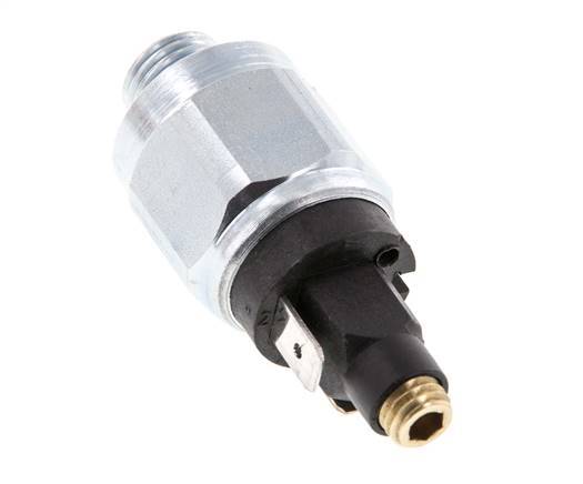 0.5 tot 2bar NC Staal Drukschakelaar G1/4'' 42VAC Platte Stekker