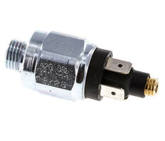 0.5 tot 2bar SPDT Staal Drukschakelaar G1/4'' 42VAC Platte Stekker