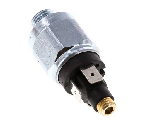 0.5 tot 2bar SPDT Staal Drukschakelaar G1/4'' 42VAC Platte Stekker