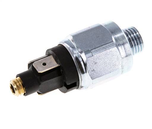 0.5 tot 2bar SPDT Staal Drukschakelaar G1/4'' 42VAC Platte Stekker