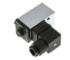 50 tot 400bar SPDT Staal Drukschakelaar flens en G1/4'' 250VAC DIN-A Connector