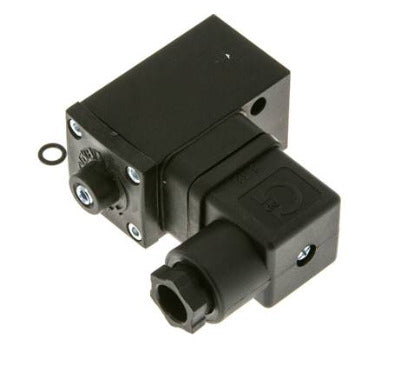 1 tot 16bar SPDT Aluminium Drukschakelaar flens en G1/4'' 250VAC DIN-A Connector
