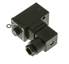 0.3 tot 6bar SPDT Aluminium Drukschakelaar flens en G1/4'' 250VAC DIN-A Connector