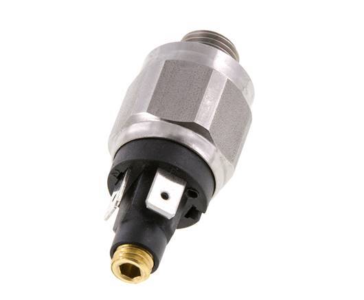 0.5 tot 2bar SPDT Roestvrij Staal Drukschakelaar G1/4'' 42VAC Platte Stekker