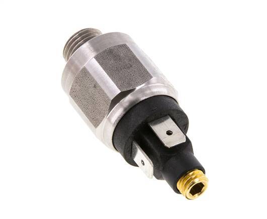1 tot 10bar NC Roestvrij Staal Drukschakelaar G1/4'' 42VAC Platte Stekker