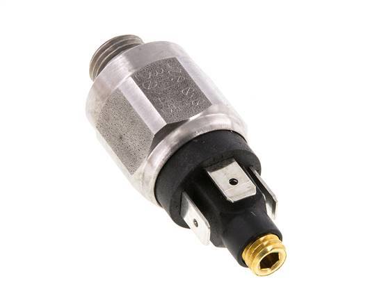 1 tot 10bar SPDT Roestvrij Staal Drukschakelaar G1/4'' 42VAC Platte Stekker