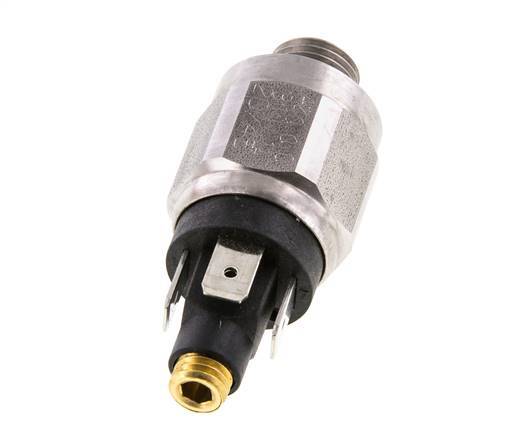1 tot 10bar SPDT Roestvrij Staal Drukschakelaar G1/4'' 42VAC Platte Stekker