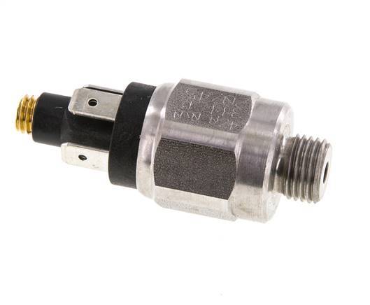 1 tot 10bar SPDT Roestvrij Staal Drukschakelaar G1/4'' 42VAC Platte Stekker
