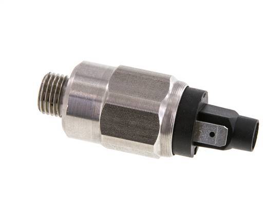 10 to 70bar NO Stainless Steel Pressure Switch G1/4'' 42VAC Flat Connector