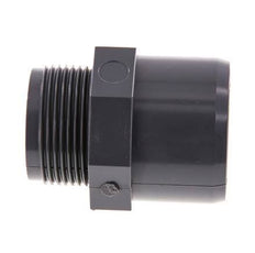 PVC fitting 50/40mmxG1-1/4'' BU [2 Pieces]