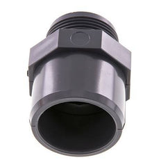 PVC fitting 50/40mmxG1-1/4'' BU [2 Pieces]