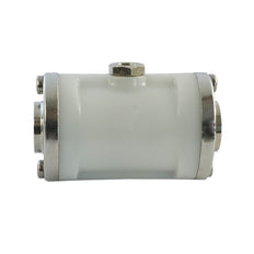 1 1/4 inch POM Pneumatische Slangafsluiter Met Slang Van Rubber - Slijtvast