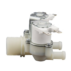 Magneetventiel RPE dubbel 3/4''x10mm nylon NBR 180° 0,2-10bar 24V AC