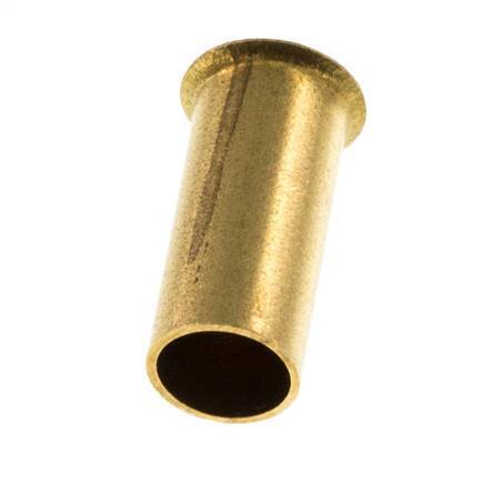 8x6mm Brass Reinforcing ring [20 Pieces]