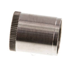 22x18mm RVS Versterkingshuls met Kartelrand