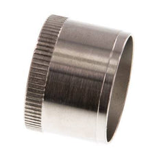 28x25mm RVS Versterkingshuls met Kartelrand
