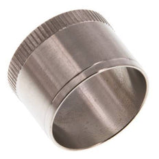 28x25mm RVS Versterkingshuls met Kartelrand