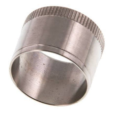 28x25mm RVS Versterkingshuls met Kartelrand
