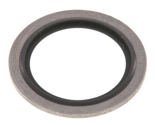 G 3/4" RVS/FKM Hydraulische Multiseal 27.1 x 34.9 x 2.5 mm