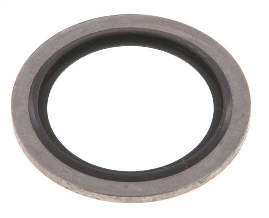 G 3/4" RVS/FKM Hydraulische Multiseal 27.1 x 34.9 x 2.5 mm