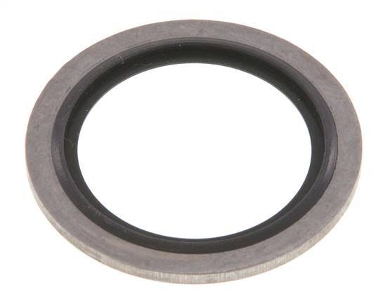 G 3/4" RVS/FKM Hydraulische Multiseal 27.1 x 34.9 x 2.5 mm