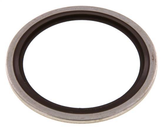 G 1-1/2" RVS/FKM Hydraulische Multiseal 48.4 x 58.6 x 2.5 mm