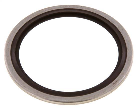 G 1-1/2" RVS/FKM Hydraulische Multiseal 48.4 x 58.6 x 2.5 mm