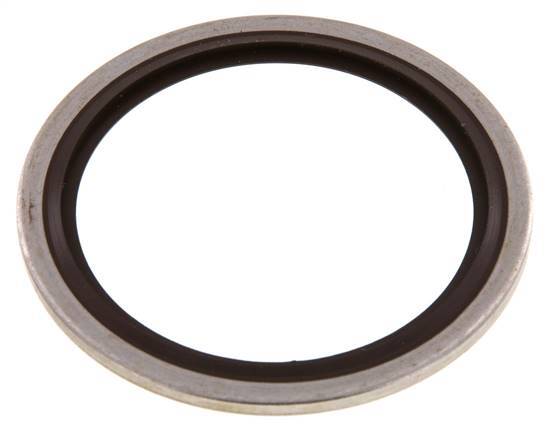 G 1-1/2" RVS/FKM Hydraulische Multiseal 48.4 x 58.6 x 2.5 mm
