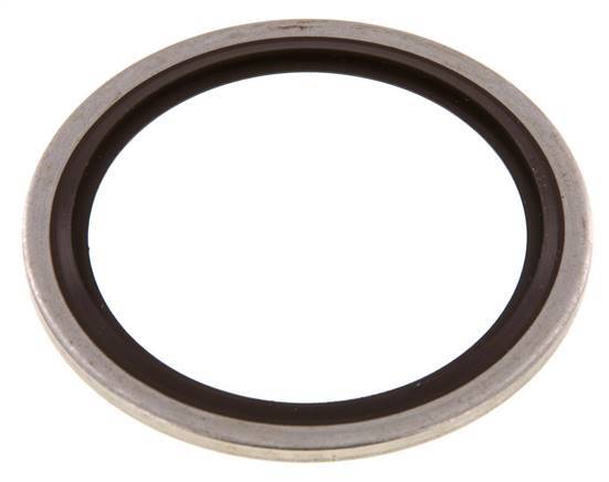 G 1-1/2" RVS/FKM Hydraulische Multiseal 48.4 x 58.6 x 2.5 mm