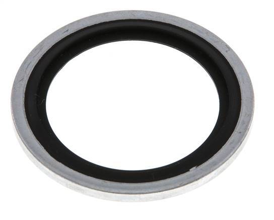 G 1" Staal/FKM Hydraulische Multiseal 33.9 x 42.8 x 2.5 mm