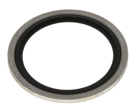 G 1-1/4" Staal/FKM Hydraulische Multiseal 42.9 x 52.4 x 2.5 mm