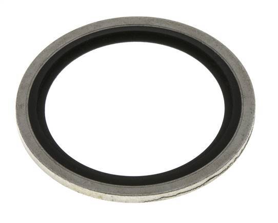 G 1-1/4" Staal/FKM Hydraulische Multiseal 42.9 x 52.4 x 2.5 mm