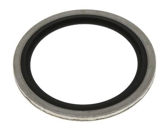 G 1-1/4" Staal/FKM Hydraulische Multiseal 42.9 x 52.4 x 2.5 mm