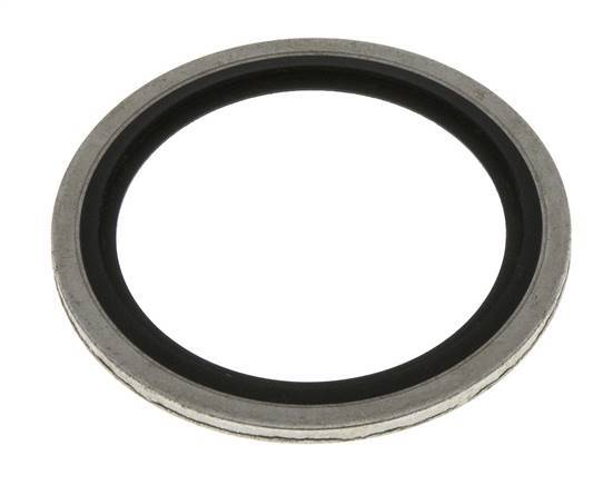 G 1-1/4" Staal/FKM Hydraulische Multiseal 42.9 x 52.4 x 2.5 mm
