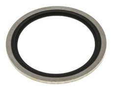 G 1-1/2" Steel/FKM Hydraulic Bonded Seal 48.4x58.6x2.5 mm