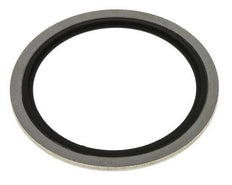 G 2" Steel/FKM Hydraulic Bonded Seal 60.6x73x2.5 mm