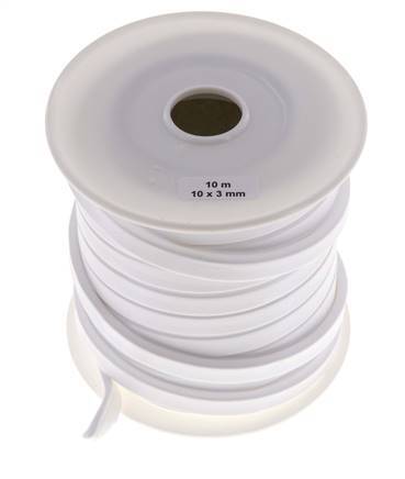 10x3 mm PTFE-vlakafdichtingsband 10 m