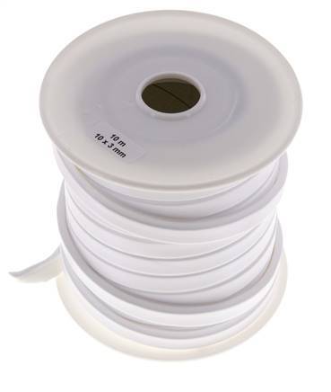 10x3 mm PTFE-vlakafdichtingsband 10 m