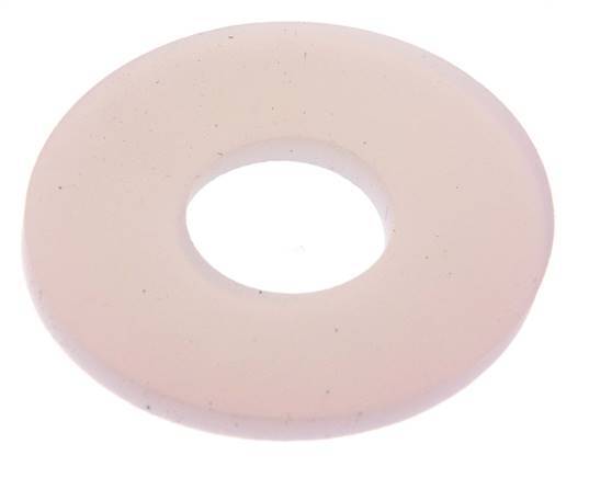 DN 10 Siliconen flensafdichting tot PN 40 FDA CFR- 21 Gecertificeerd [2 Stuks]