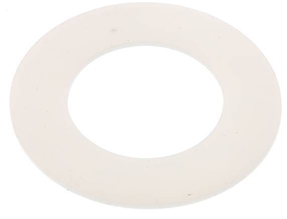 DN 100 Siliconen flensafdichting tot PN 16 FDA CFR- 21 Gecertificeerd