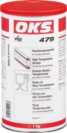 Hoge Temperatuur Smeermiddel Voedingsmiddelenindustrie 5kg OKS 479