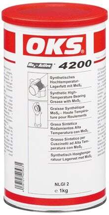 Hoge Temperatuur Mos2 Synthetisch Smeervet  1kg OKS 4200