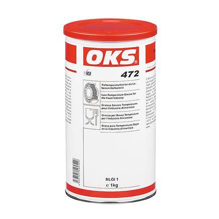 Lage-Temperatuur Universeel Voedselveilig Smeervet 5kg OKS 472